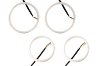 Halo Lights LED 90mm/120mm White Four Diode Dynamics