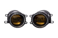Elite Series Fog Lamps for 2010-2011 Toyota Prius Pair Yellow 3000K Diode Dynamics