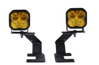 SS3 LED Ditch Light Kit for 2015-2021 Chevrolet Colorado, Sport Yellow Combo Diode Dynamics