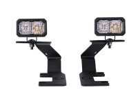Stage Series 2in LED Ditch Light Kit for 2015-2021 Chevrolet Colorado, Pro White Combo Diode Dyna...