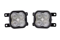 SS3 LED Fog Light Kit for 2010-2018 Ford Transit Connect White SAE Fog Sport w/ Backlight Diode D...