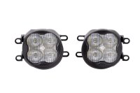 SS3 LED Fog Light Kit for 2010-2016 Toyota Prius White SAE Fog Pro w/ Backlight Diode Dynamics