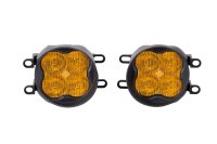 SS3 LED Fog Light Kit for 22-24 Toyota RAV4 TRD Off-Road/Adventure, Max Yellow SAE Fog Diode Dyna...