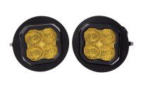 SS3 LED Fog Light Kit for 2008-2010 Dodge Viper Yellow SAE Fog Max w/ Backlight Diode Dynamics