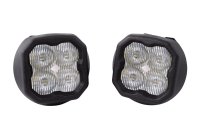 SS3 LED Fog Light Kit for 2012-2018 Chevrolet Sonic White SAE Fog Sport w/ Backlight Diode Dynami...