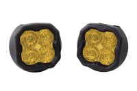 SS3 LED Fog Light Kit for 2007-2012 GMC Acadia Yellow SAE Fog Pro w/ Backlight Diode Dynamics