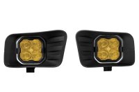 SS3 LED Fog Light Kit for 2010-2018 Ram 2500/3500 Yellow SAE Fog Pro w/ Backlight Diode Dynamics