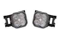 SS3 LED Fog Light Kit for 2011-2014 Subaru WRX/STi White SAE Fog Sport w/ Backlight Diode Dynamic...