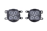 SS3 LED Fog Light Kit for 2012-2014 Toyota Prius, White SAE Fog Max with Backlight Diode Dynamics