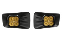 SS3 LED Fog Light Kit for 2007-2014 Chevrolet Tahoe Z71, Yellow SAE Fog Pro with Backlight Diode ...
