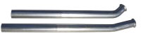 Exhaust Manifold Down Pipe 2.5 in Hardware Not Incl Fits 65-70 Full Size Cars w/Long Branch Manif...