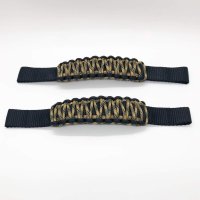 Adjustable Paracord Door Limiting Straps For 1987-2021 Jeep Wrangler YJ/TJ/JK/JKU/JL/JLU/Gladiato...