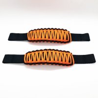 Adjustable Paracord Door Limiting Straps For 1987-2021 Jeep Wrangler YJ/TJ/JK/JKU/JL/JLU/Gladiato...