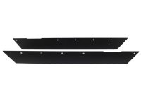 Jeep TJ Rock Slider W/OTube Step 97-06 Wrangler TJ Steel Black Textured Powdercoat  Fishbone Offr...