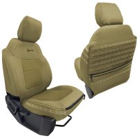 Bronco Seat Covers Tactical Front Seat Covers for 21-25 Ford Bronco Coyote/Coyote Bartact 