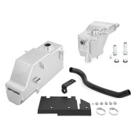 Aluminum Degas Tank Kit, Fits 2011-2019 Ford 6.7L Powerstroke, Natural