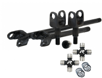 Dana 30 YJ/MJ/XJ 30 Spline 4340 Chromoly USA Made Front Axle Kit with Disconnect Eliminator HD U-...
