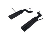 2011-2024 Durango Pypes Bomb Axle Back Exhaust Kit 304 Stainless Black Powder Coated Pypes Exhaus...