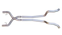 Cat Back System Split Rear Dual Exit 2.5 intermediate Pipe And Tailpipe Hardware Incl Muffler And...