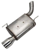 2005-2010 Mustang V6 Axle Back Exhaust Kit 4 Inch 304SS Tip 409 Stainless Violator Muffler Pypes ...