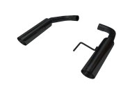 2024 Mustang GT w/o Active Exhaust S650 Platform Pype Bomb Axle Back Exhaust 304 Stainless Black ...