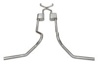 Ford Crossmember Back Exhaust For 65-76 F-100/F-150 Street Pro Muffler Pypes Exhaust