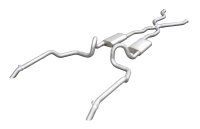 1994-1996 Chevy Impala Converter Back Exhaust System With X-Pipe Out The Back Exit 409 Stainless ...