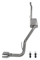 2020-2024 Jeep Gladiator JT Rubicon Cat Back Exhaust System 409 Stainless With Street Pro Muffler...
