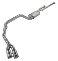 Cat-Back Exhaust System 14-21 Split Side Dual Exit 2.5 in Intermediate And 3 in Tail Pipe Race Pr...