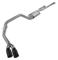 Cat-Back Exhaust System 14-21 Split Side Dual Exit 2.5 in Intermediate And 3 in Tail Pipe Race Pr...