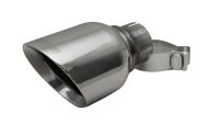 Single 4.5 Inch Polished Pro-Series Tip (Clamp Included) 2.5 Inch Inlet Fits 11-Present Dodge Dur...