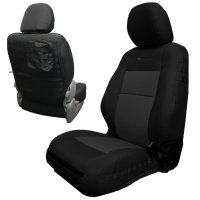 Toyota Tacoma Seat Covers 16-19 Tacoma and TRD Front Black/Graphite Tactical Series Pair Bartact
