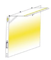 72 Inch Left Foot Wall Lighting Kit