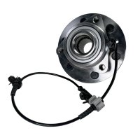 Front Unit Bearing & Hub Assembly For '07-'13 GM 1/2 Ton With ABS 6 Studs Front Unit Bearing & Hu...
