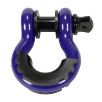 D-Ring Shackle 3/4 Inch Diameter 9 500 Lb Rating Recovery Gear 3/4 Inch D-Ring Shackle W/ Pin Bla...