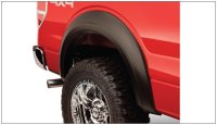 Bushwacker 22004-11 Black Extend-A-Fender Style Smooth Finish Rear Fender Flares for 1994-2014 Fo...