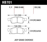 HAWK LTS Brake Pads