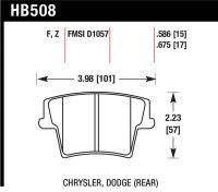HAWK HPS Brake Pad Sets