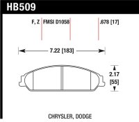 HAWK Ceramic Brake Pad Sets