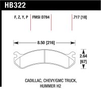 HAWK LTS Brake Pads
