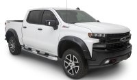 Bushwacker 40984-02 DRT Style Fender Flares; Front and Rear for 2019-2021 Chevrolet Silverado 150...