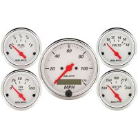 AM Arctic White Gauges