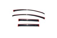 Auto Ventshade 194141 In-Channel Ventvisor Side Window Deflector, 4-Piece Set for 2007-2014 Ford ...