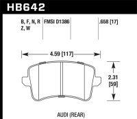 HAWK HPS 5.0 Brake Pad Sets