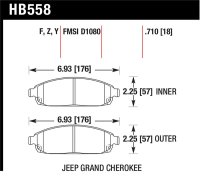 HAWK LTS Brake Pads