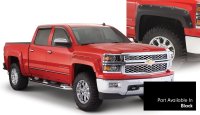 Bushwacker 40959-34 Pocket/Rivet Style Color Matched Black 4-Piece Fender Flare Set for 2016-2018...