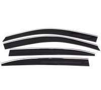 Auto Ventshade 794014 Ventvisor Low Profile Side Window Deflector with Chrome Trim, 4-pc set for ...