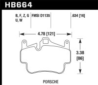 HAWK HP+ Brake Pad Sets