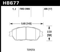 HAWK Ceramic Brake Pad Sets