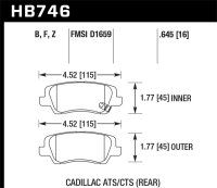 HAWK Ceramic Brake Pad Sets